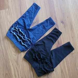 Bundle of 2 Garanimals Ruffled Leggings 3-6 Months